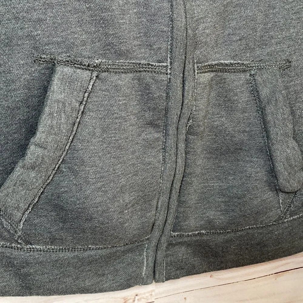 Abercrombie Kids Gray Zip Long Sleeve Jacket